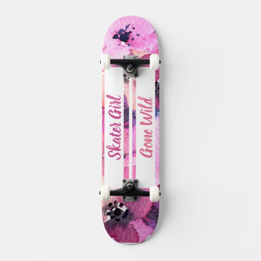 Skater Girl Gone Wild skateboard (Recto)