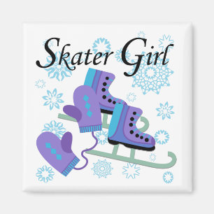 Skater Girl Magneet