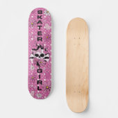 Skater Girl Skateboard (Voorkant)