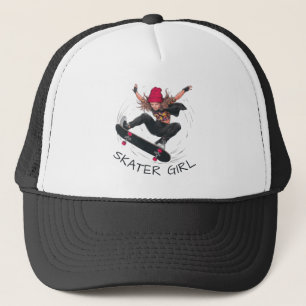 Skater Girl Skateboarden Pet