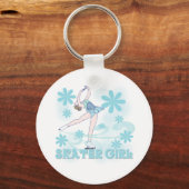Skater Girl Sleutelhanger (Voorkant)