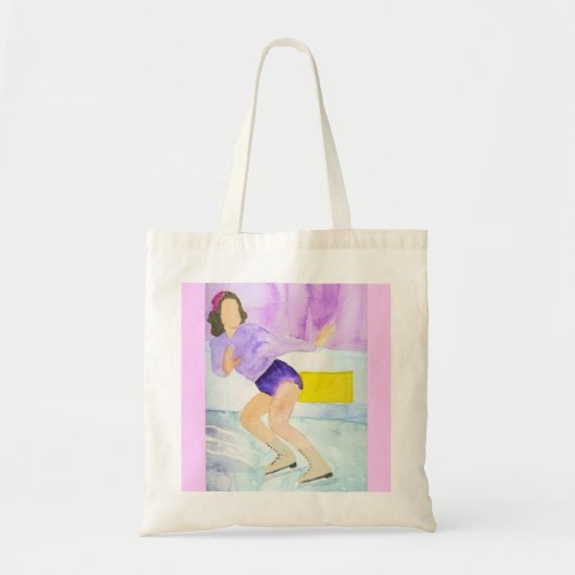 Skater Girl Tote Bag (Voorkant)