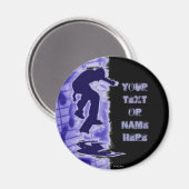 Skater Magnet Magneet (Voorkant / Achterkant)