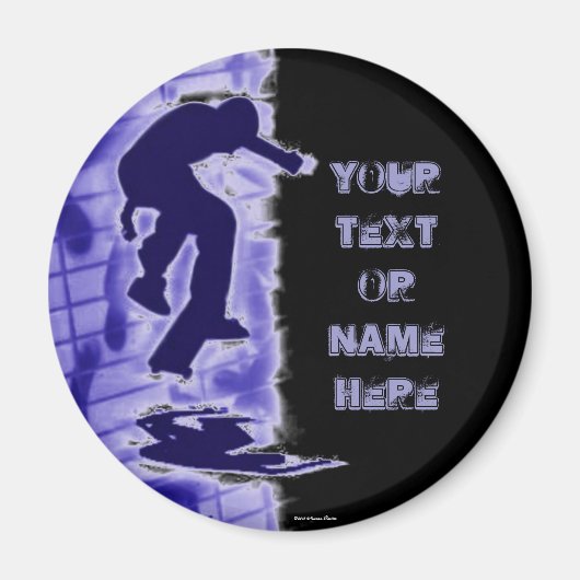 Skater Magnet Magneet (Voorkant)