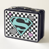 Skater Meisje Supergirl Harten S-Shield (Achterkant)
