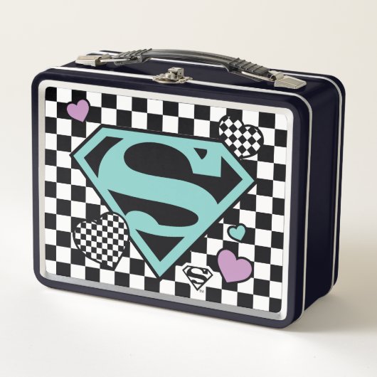 Skater Meisje Supergirl Harten S-Shield (Voorkant)