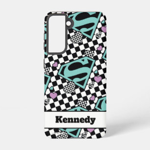 Skater Meisje Supergirl Harten S-Shield Samsung Galaxy Hoesje