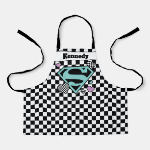 Skater Meisje Supergirl Harten S-Shield Schort