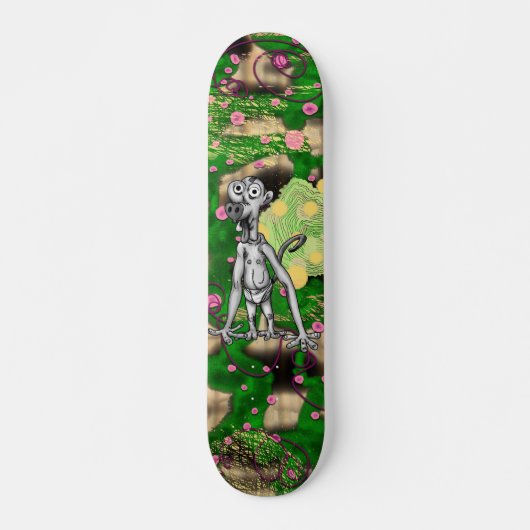 Skater Monkey Skateboard (Voorkant)