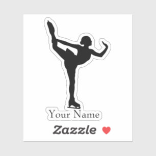 Skater naam sticker