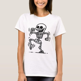 “Skater Skull – Ride or Die Skeleton” T-shirt