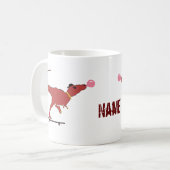 Skater T-rex Koffiemok (Voorkant links)