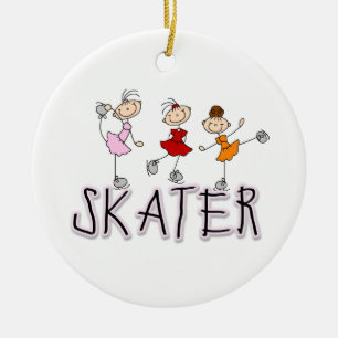 Skater T-shirts en geschenken Keramisch Ornament