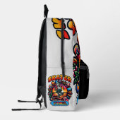 SKATER VIBES! BEDRUKTE RUGZAK (Links)