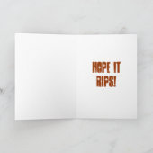 skaters2, Happy, Verjaardag Kaart (Binnen)