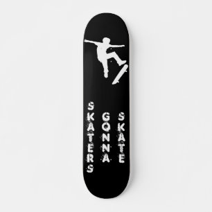 Skaters gaan schaatsen skateboard