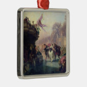 Skaters Metalen Ornament (Rechts)