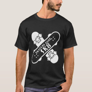 Skaters zijn naar het Schaats gegaan voor skateboa T-shirt