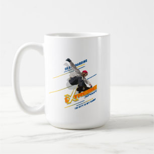 Skateur de sport extrême rétro #15 Mug Classique