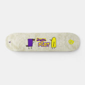 skateyourbrand - durkandplat skateboard (Horizontaal)