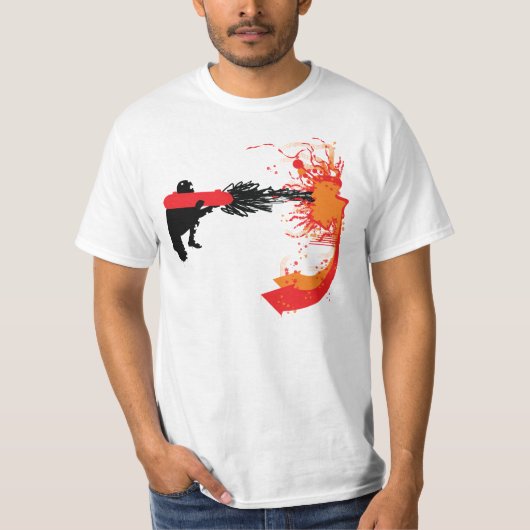 Skatezooka T-shirt (Voorkant)