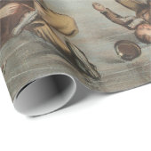 Skating in Central Park, New York Cadeaupapier (Rol Hoek)