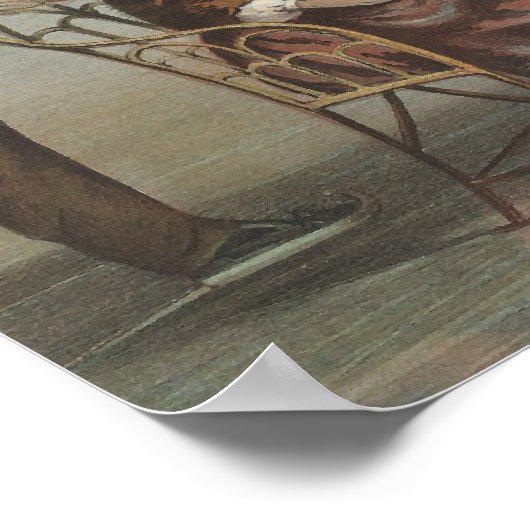 Skating in Central Park, New York Poster (Hoek)