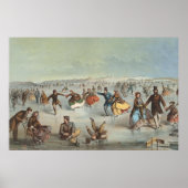 Skating in Central Park, New York Poster (Voorkant)