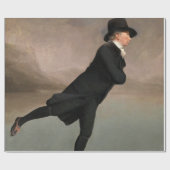 Skating on Duddingston Loch by Henry Raeburn Cadeaupapier (Vlak)