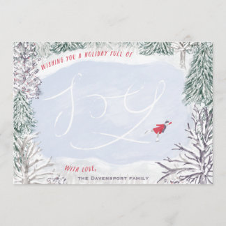 Skating Pond Joy Kaart