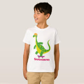 Skatosaurus white t-shirt (Voorkant volledig)