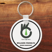 Skaymarts | Aangepaste zakelijke identiteit Sleutelhanger (Voorkant)