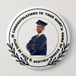 Skaymarts | Afstuderen Fotoconcert Ronde Button 4,0 Cm