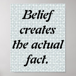 Skaymarts | Belief Creëer het feitelijke Poster