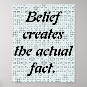 Skaymarts   Belief Creëer het feitelijke Poster