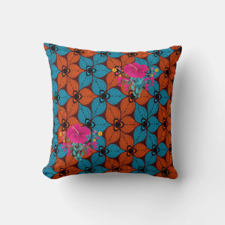 SKAYMARTS | Floral African Prints Lancer Oreiller
