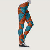 SKAYMARTS | Leggings africains Motifs bleus (Droite)