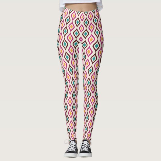 SKAYMARTS | Multicolor Boho Design Leggings (Voorkant)