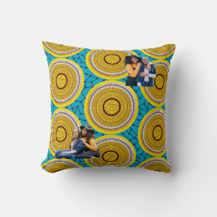 SKAYMARTS Photo African Prints Lance Oreiller