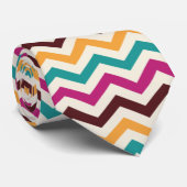 Skaymarts | Unieke Boho Pattern Business Logo Stropdas (Opgerold)