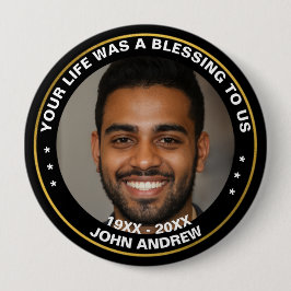 Skaymarts | Uw leven was een zegen voor ons Ronde Button 4,0 Cm