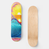 SKB_008 Ocean Art Skateboard Deck (Recto)