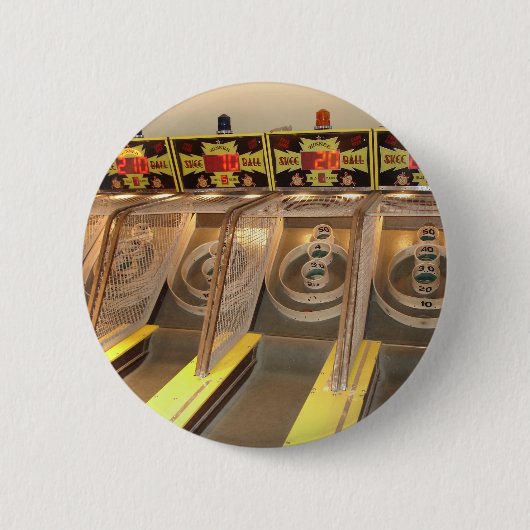 SKEE BALL! RONDE BUTTON 5,7 CM (Voorkant)