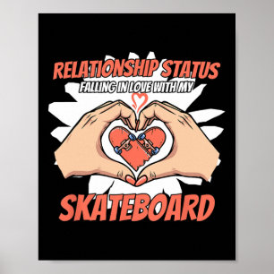 Skeelerboard Schaatsen Skeeleren Skeelerer Complic Poster