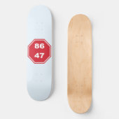 Skeelerboard Skateboard (Voorkant)