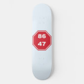 Skeelerboard Skateboard (Voorkant)