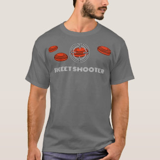 Skeetshooter Clay Pigeon Trap Shooting Design T-shirt