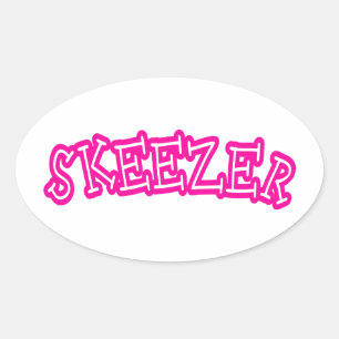 Skeezer Ovale Sticker