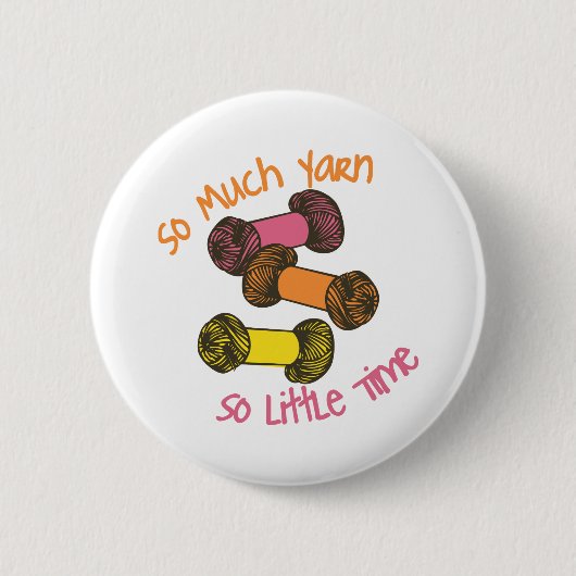 Skeins van garen ronde button 5,7 cm (Voorkant)