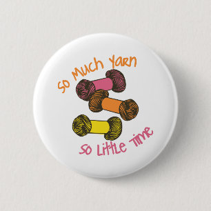 Skeins van garen ronde button 5,7 cm